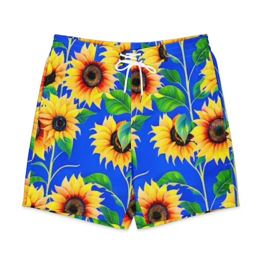 Sunlit Canopy on a Men's Board Shorts