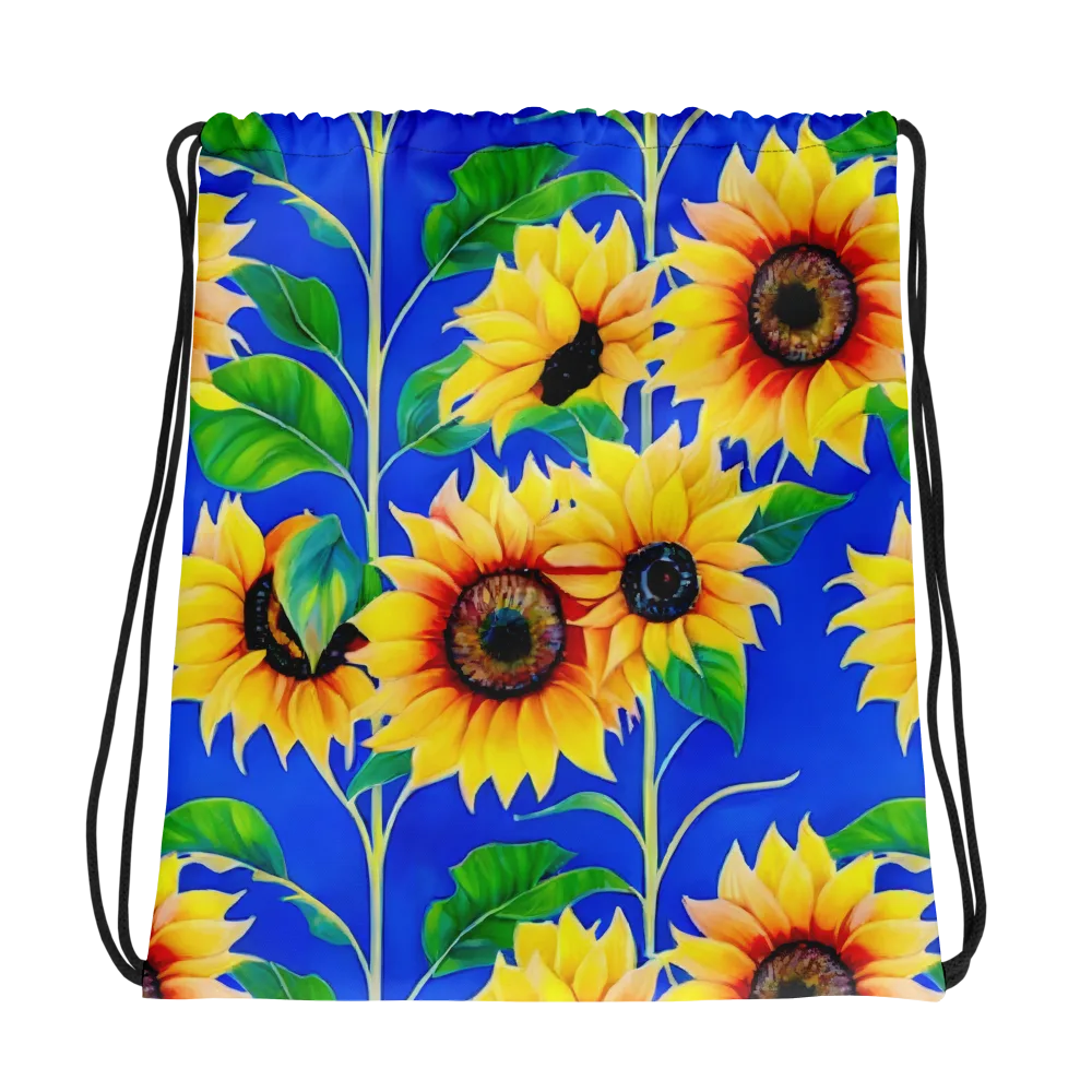 Sunlit Canopy on Drawstring Bag — Photo