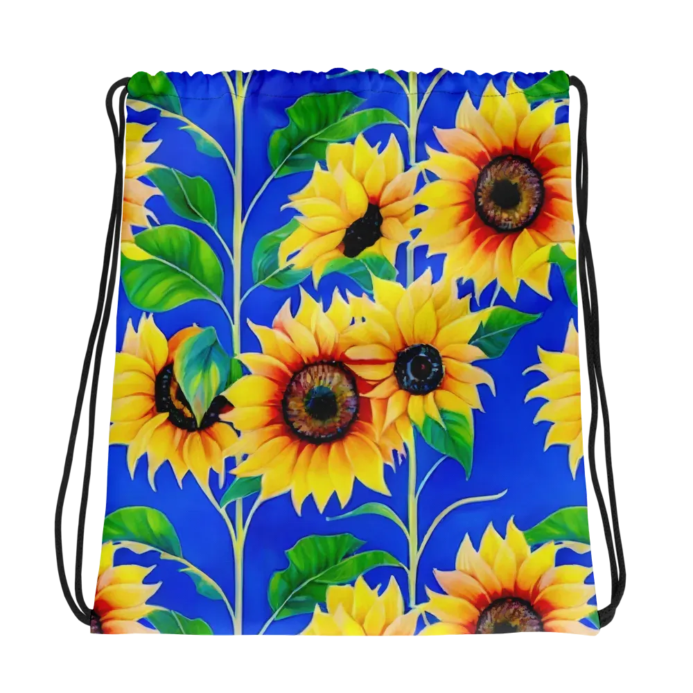 Sunlit Canopy on Drawstring Bag — Photo