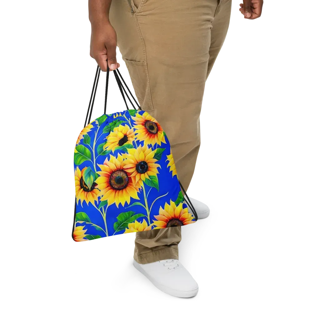 Sunlit Canopy on Drawstring Bag — Front