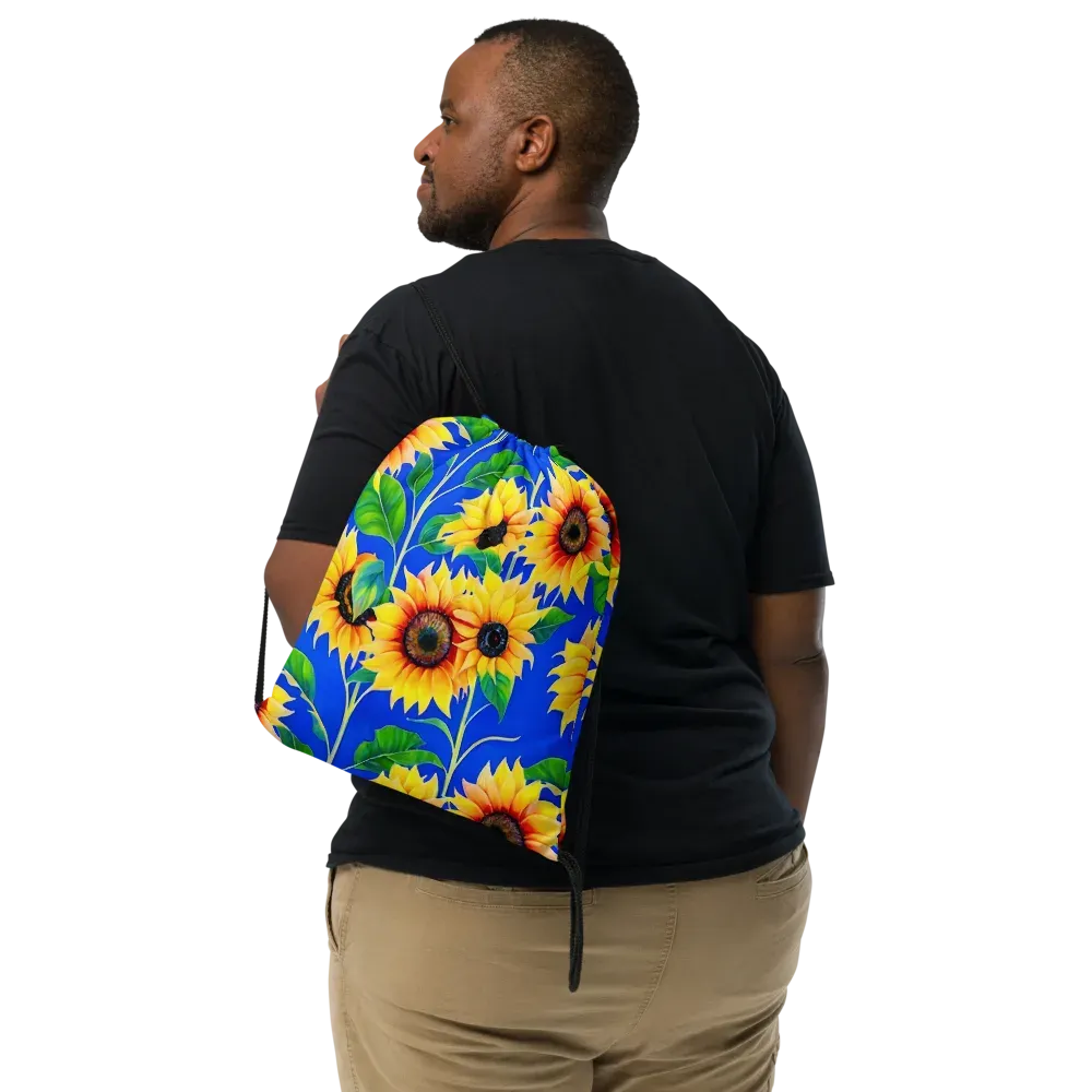 Sunlit Canopy on Drawstring Bag — Front