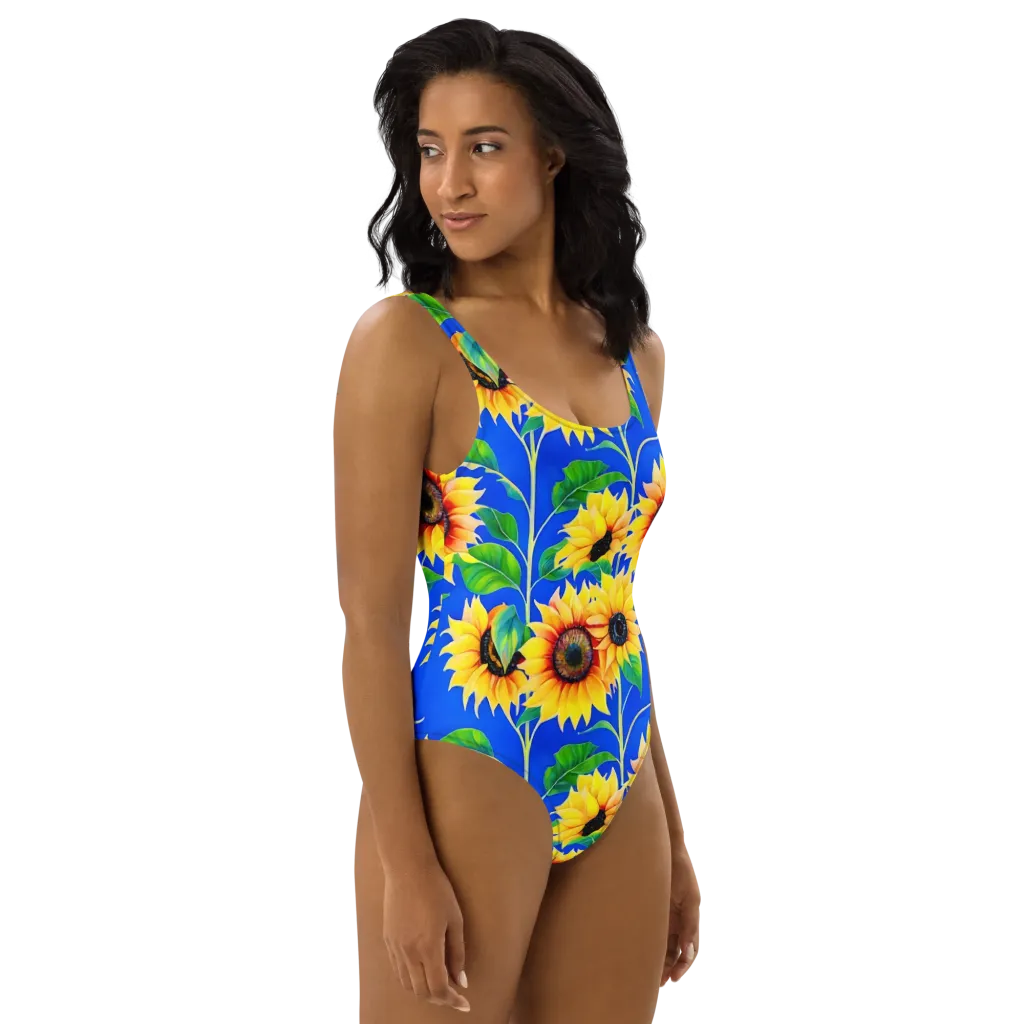 Sunlit Canopy on One-Piece Swimsuit — Right