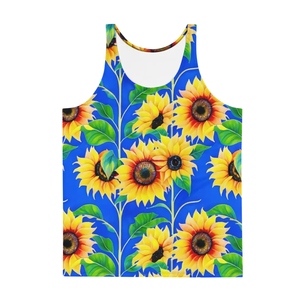 Sunlit Canopy on Men's Tank Top — Front