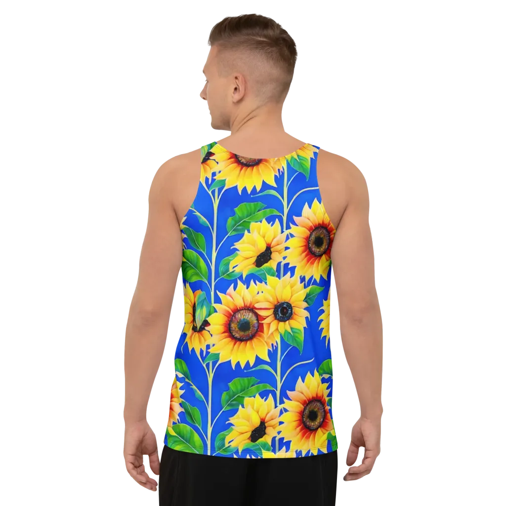 Sunlit Canopy on Men's Tank Top — Back