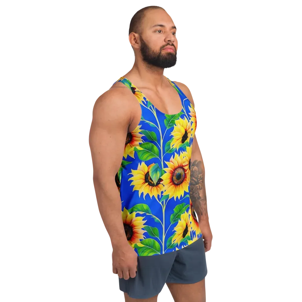 Sunlit Canopy on Men's Tank Top — Right Front