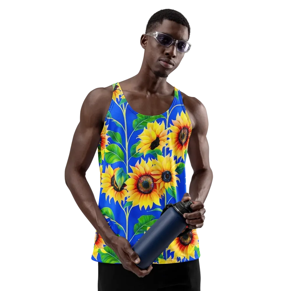 Sunlit Canopy on Men's Tank Top — Front