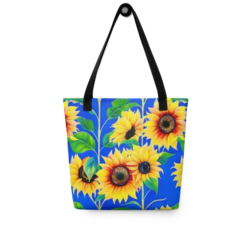 Sunlit Canopy on a Tote Bag
