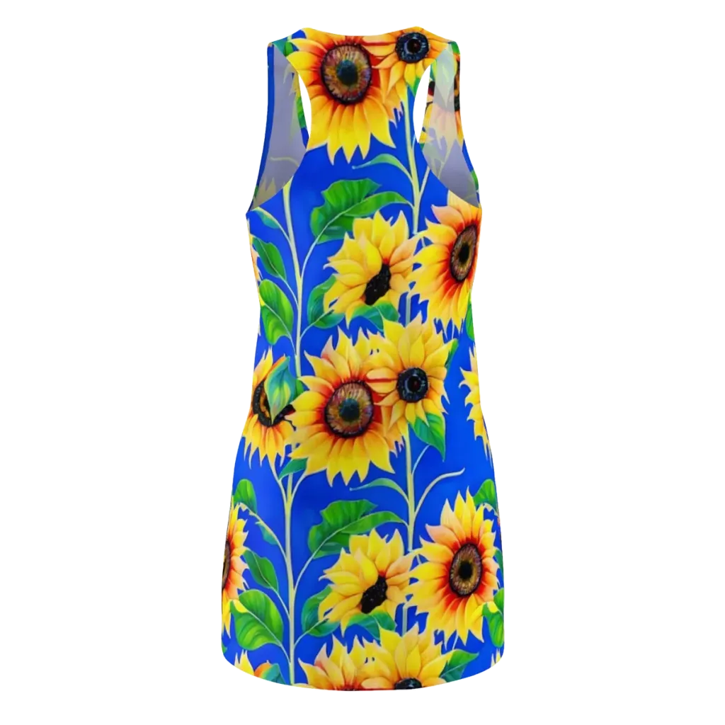 Sunlit Canopy on Racerback Dress — Back