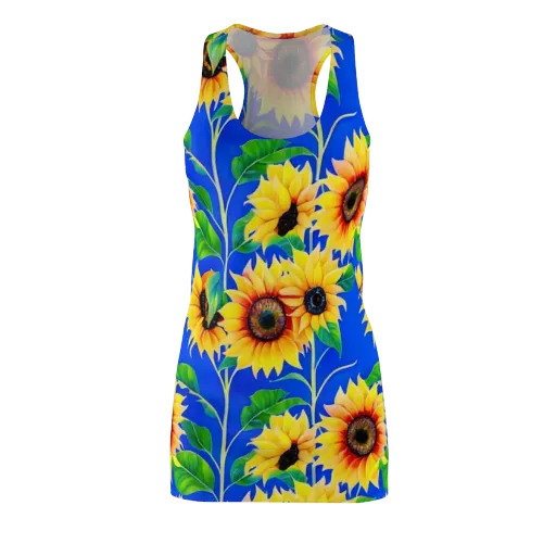 Sunlit Canopy on a Racerback Dress