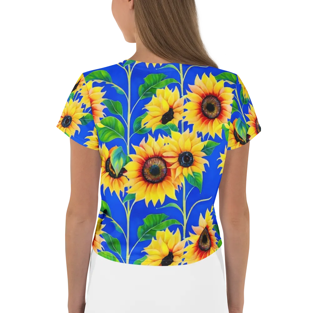 Sunlit Canopy on Crop Tee — Back
