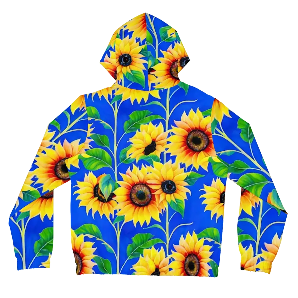 Sunlit Canopy on Women's Full-Zip Hoodie — Back