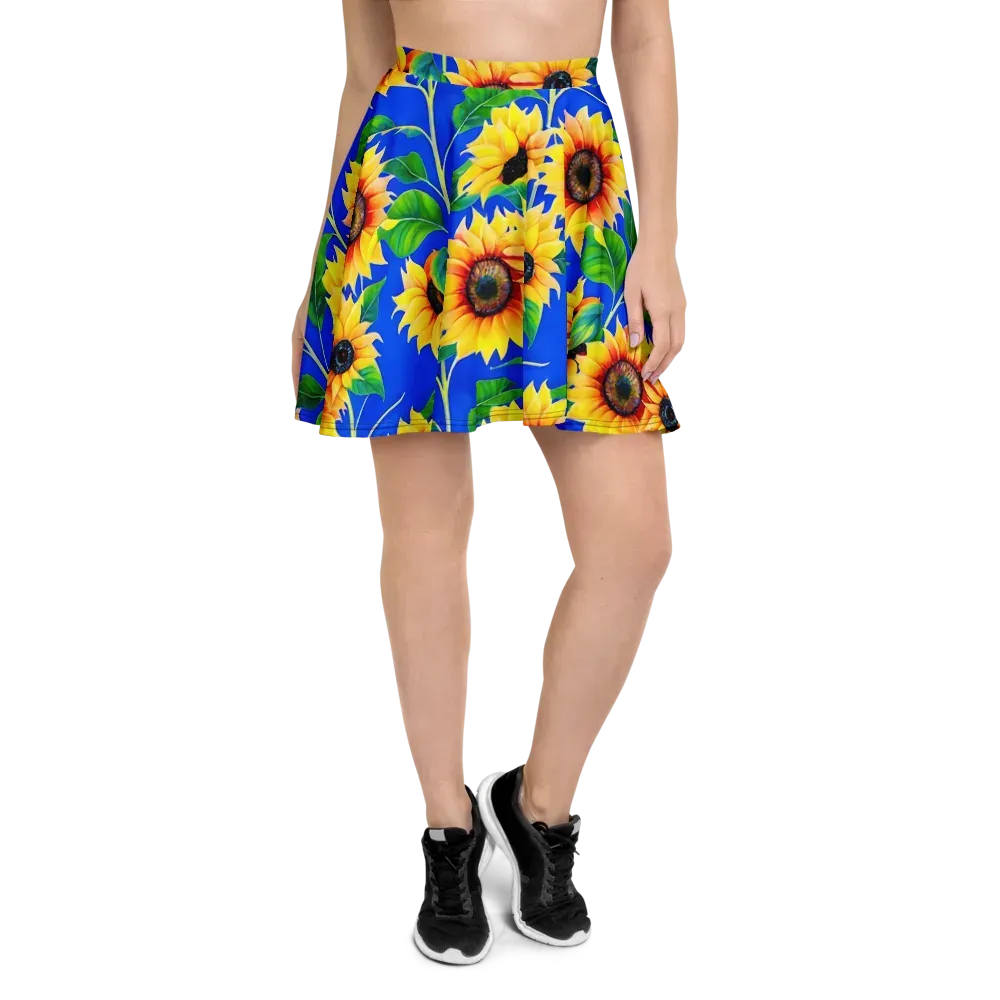 Sunlit Canopy on Skater Skirt — Front