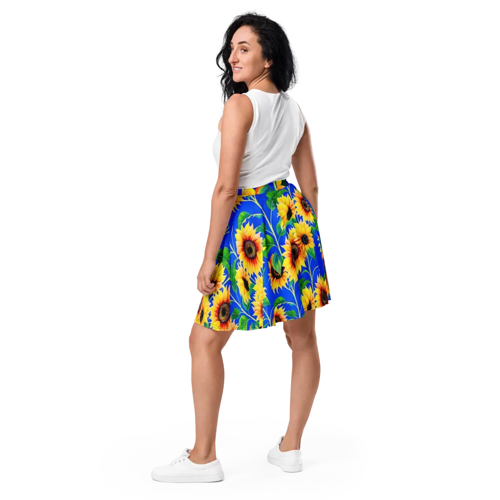 Sunlit Canopy on Skater Skirt — Back