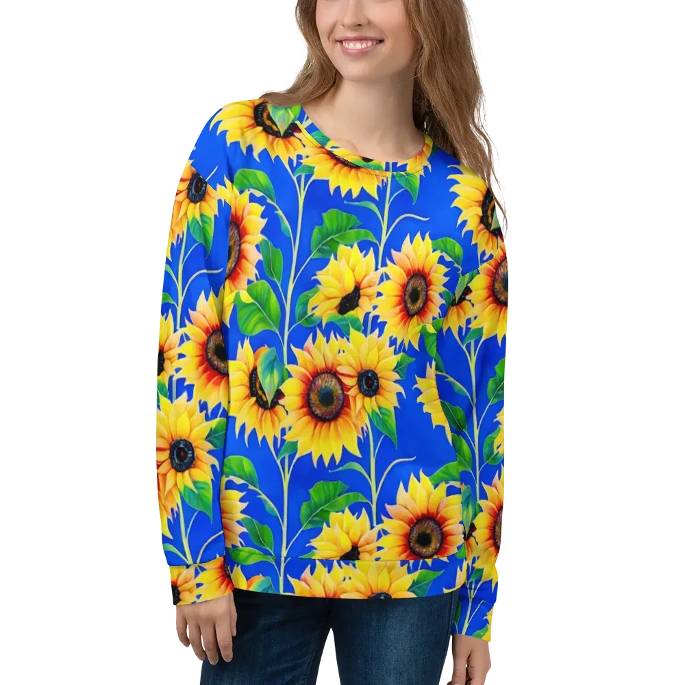 Sunlit Canopy on Sweatshirt — Front