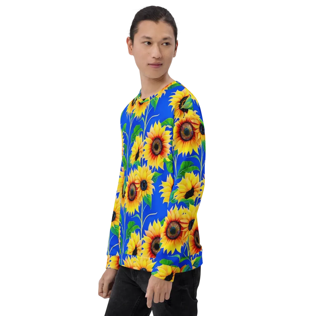 Sunlit Canopy on Sweatshirt — Left Front