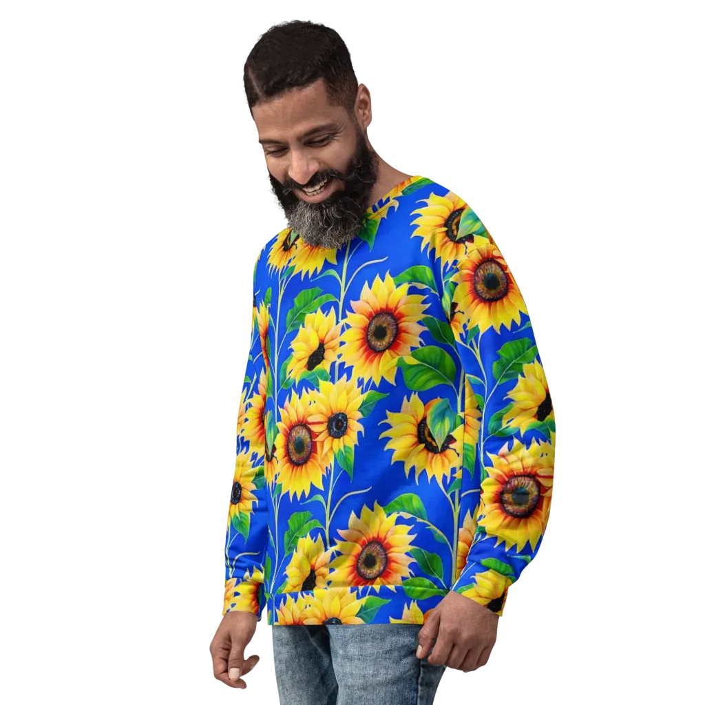 Sunlit Canopy on Sweatshirt — Left Front