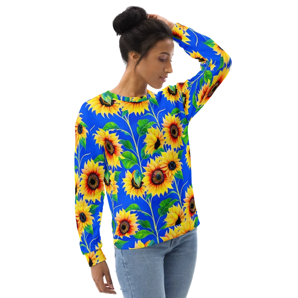 Sunlit Canopy on Sweatshirt — Right Front
