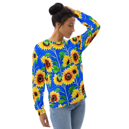 Sunlit Canopy on a Sweatshirt