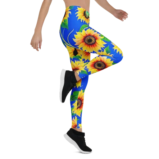 Sunlit Canopy on a Leggings