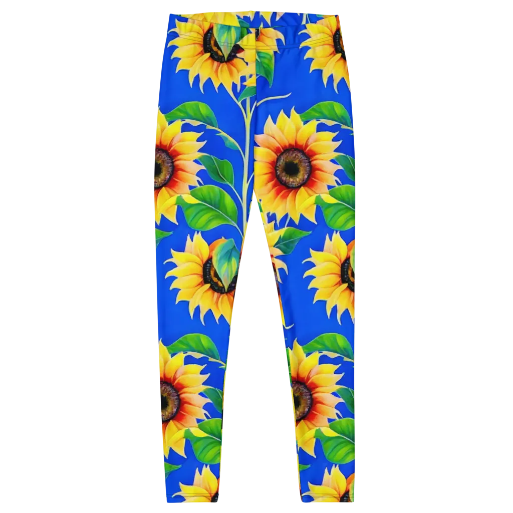 Sunlit Canopy on Leggings — Front