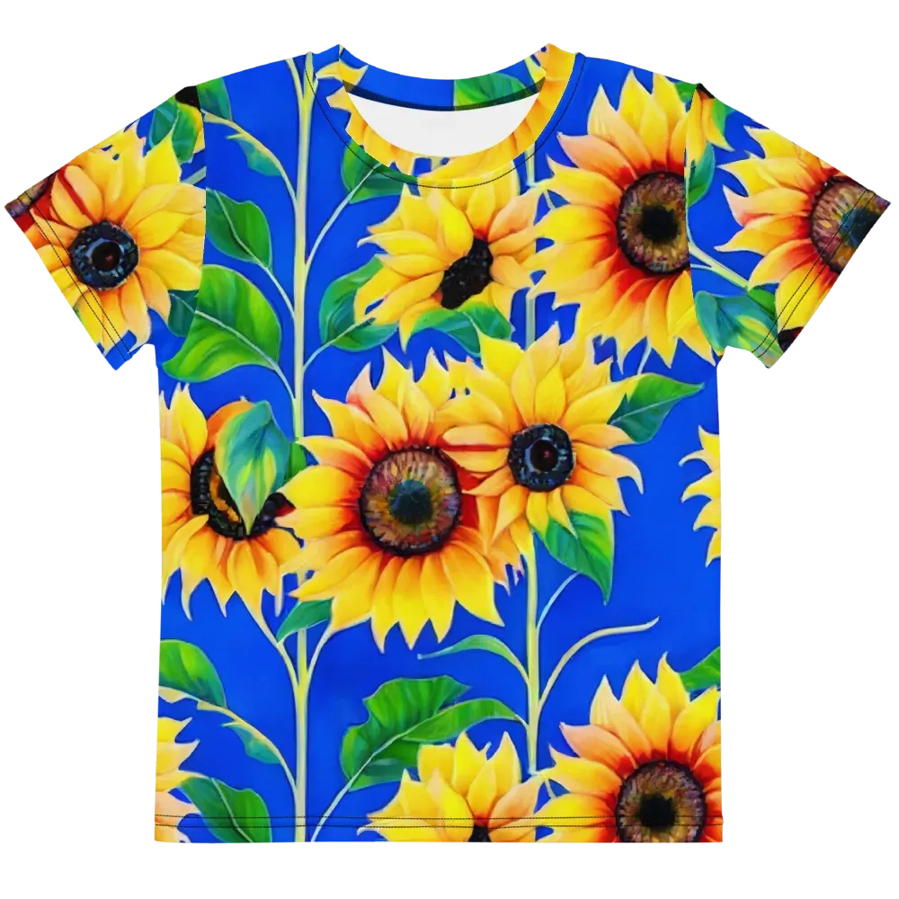 Sunlit Canopy on Kids Crew Neck T-Shirt — Front