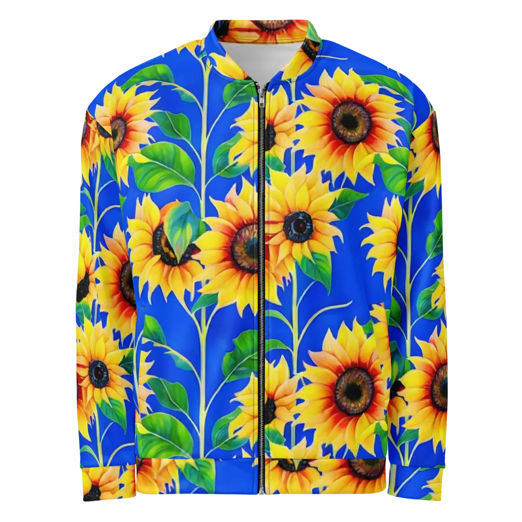Sunlit Canopy on Bomber Jacket — Front
