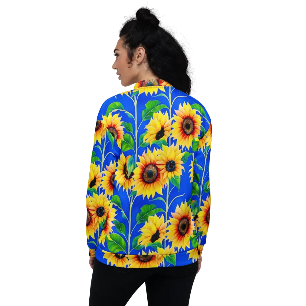 Sunlit Canopy on Bomber Jacket — Back