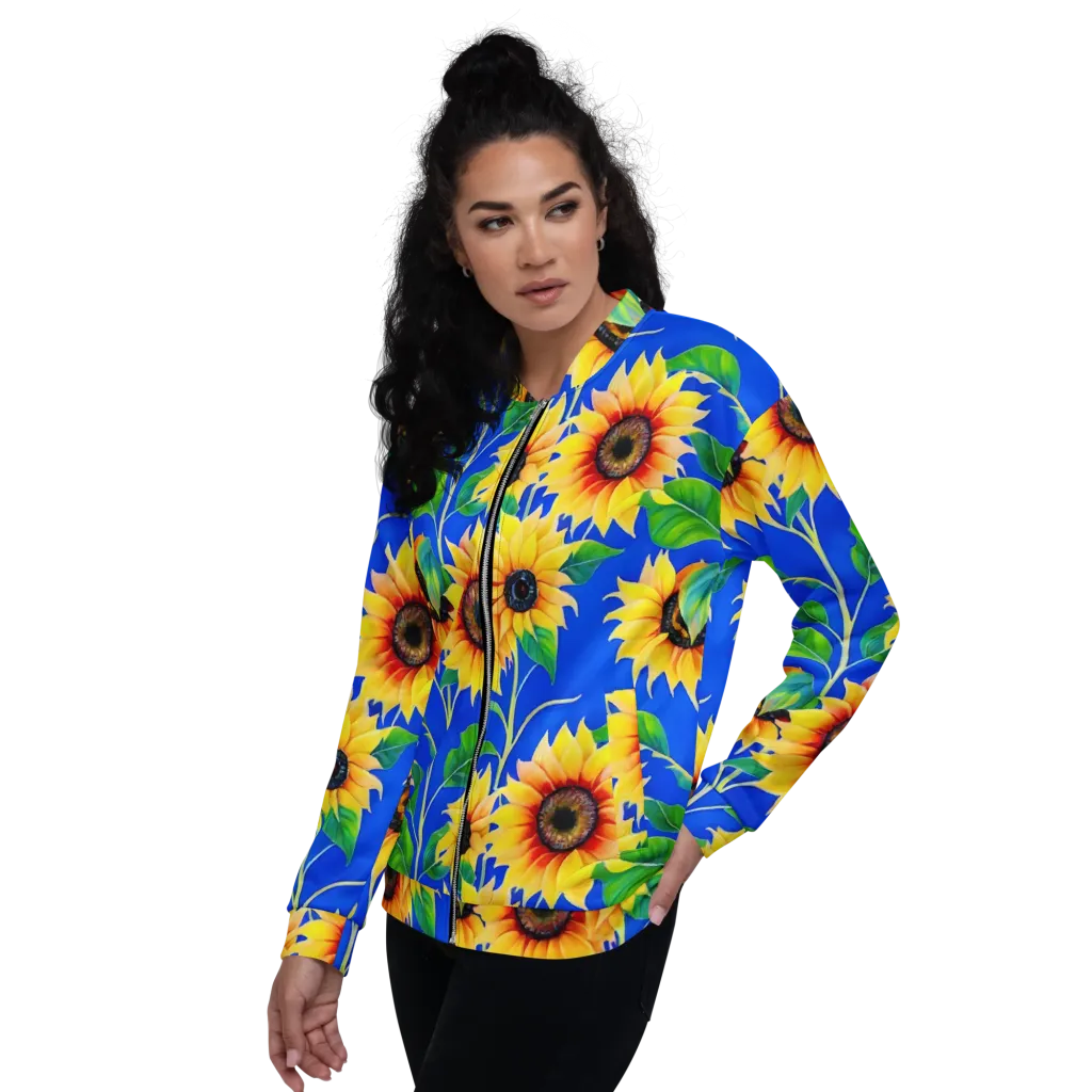 Sunlit Canopy on Bomber Jacket — Left