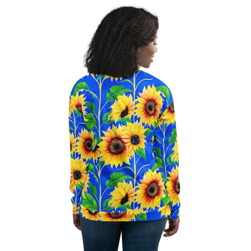 Sunlit Canopy on Bomber Jacket — Back