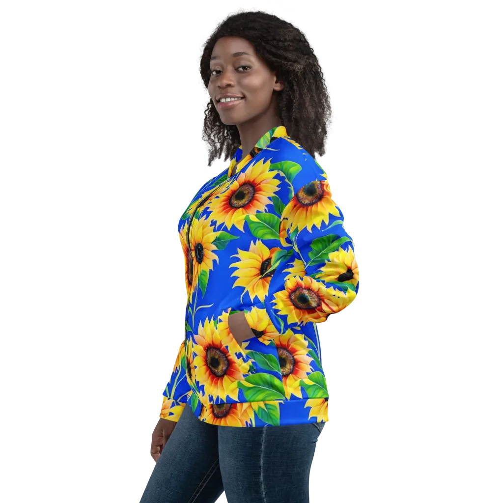 Sunlit Canopy on Bomber Jacket — Left