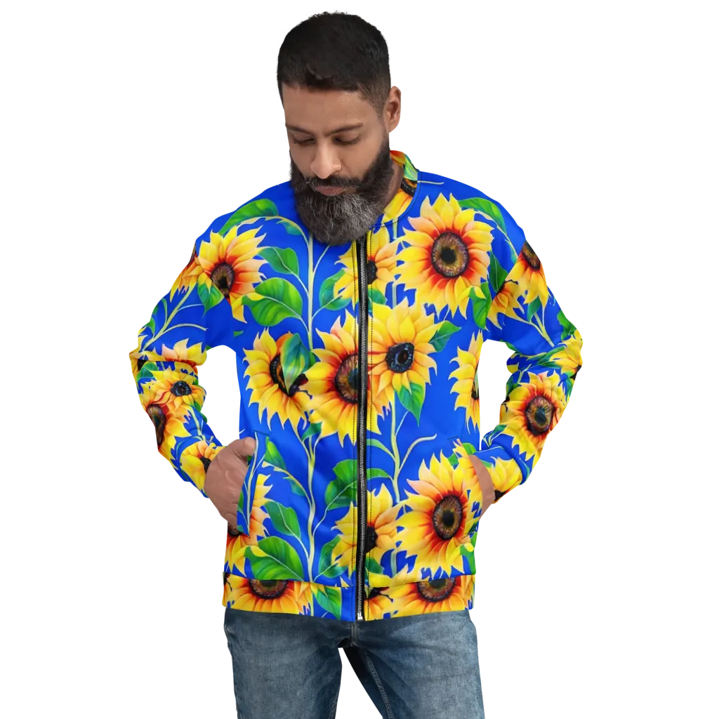 Sunlit Canopy on Bomber Jacket — Front