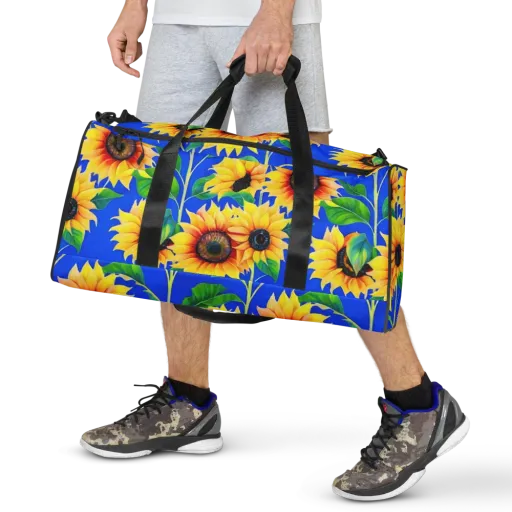 Sunlit Canopy on a Duffle Bag