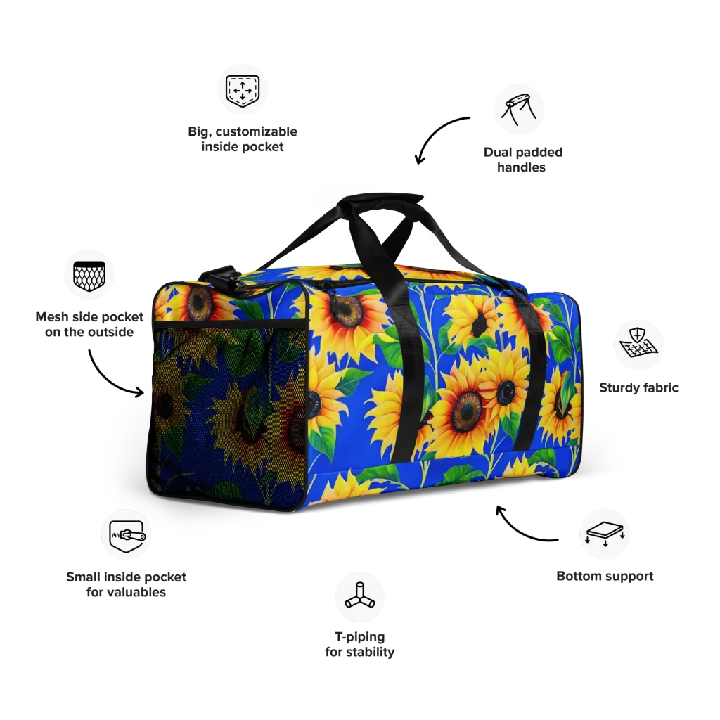 Sunlit Canopy on Duffle Bag — Right Front