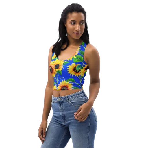 Sunlit Canopy on a Crop Top