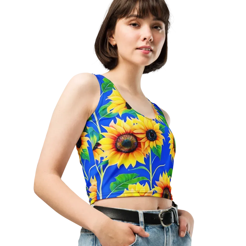 Sunlit Canopy on Crop Top — Right Front