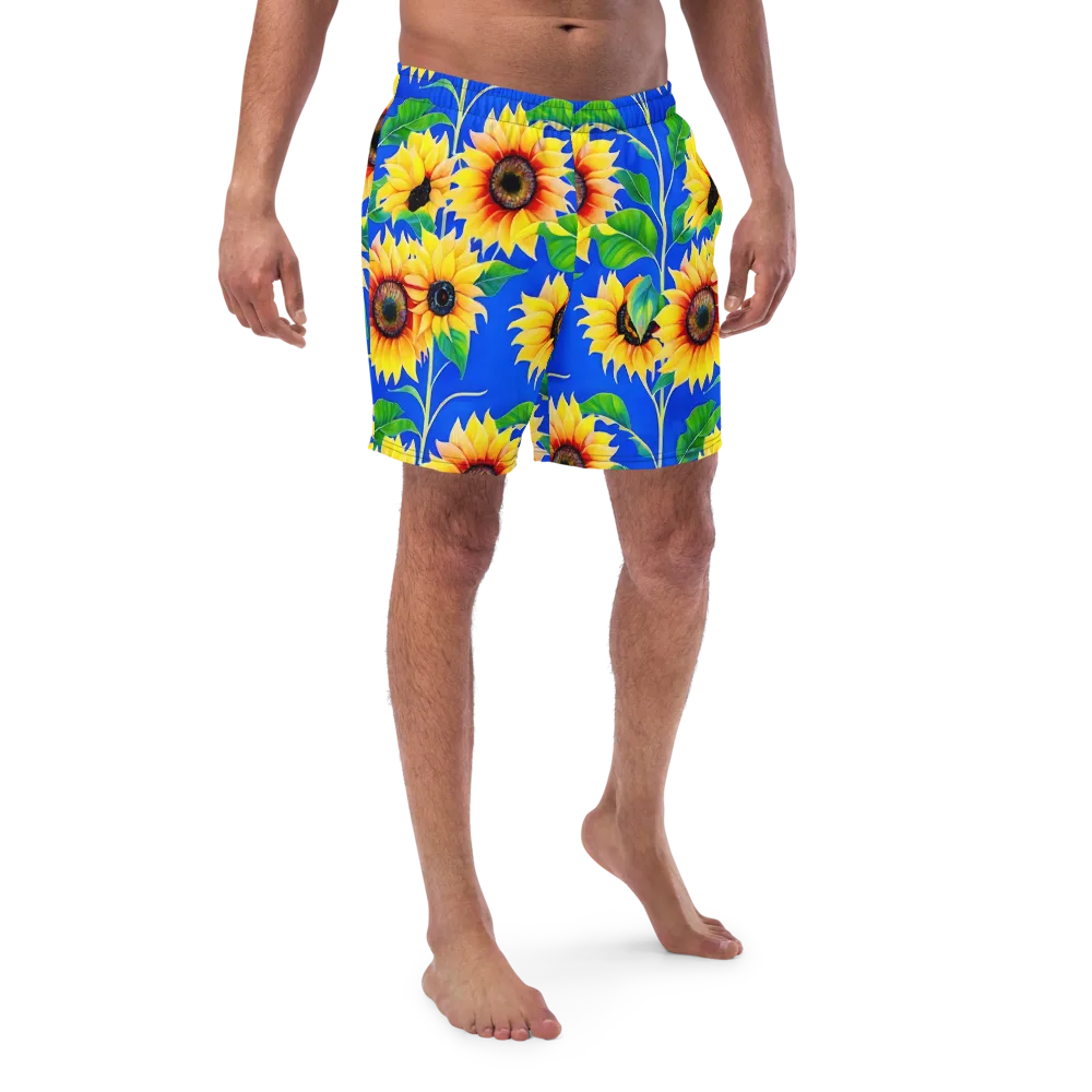 Sunlit Canopy on Swim Trunks — Front