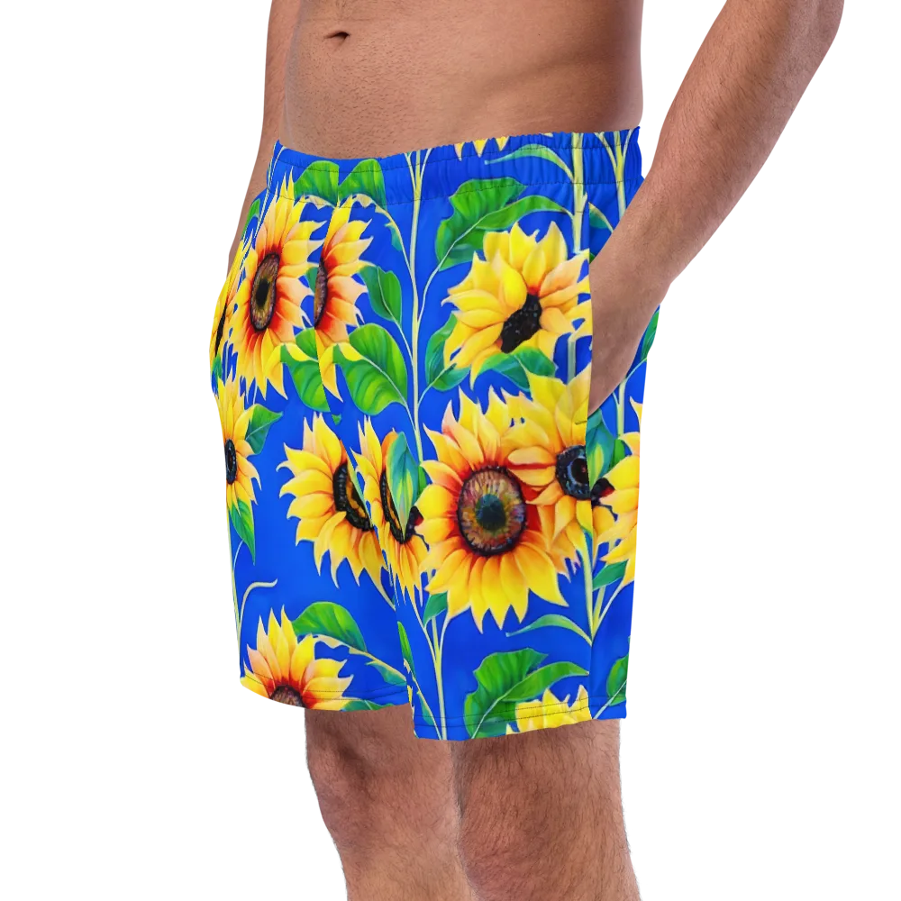 Sunlit Canopy on Swim Trunks — Left Front