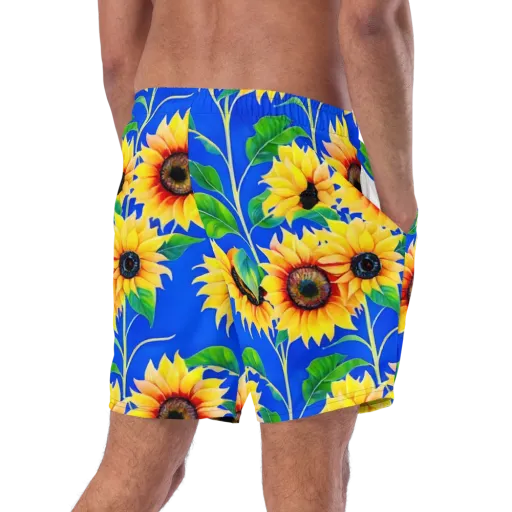 Sunlit Canopy on a Swim Trunks