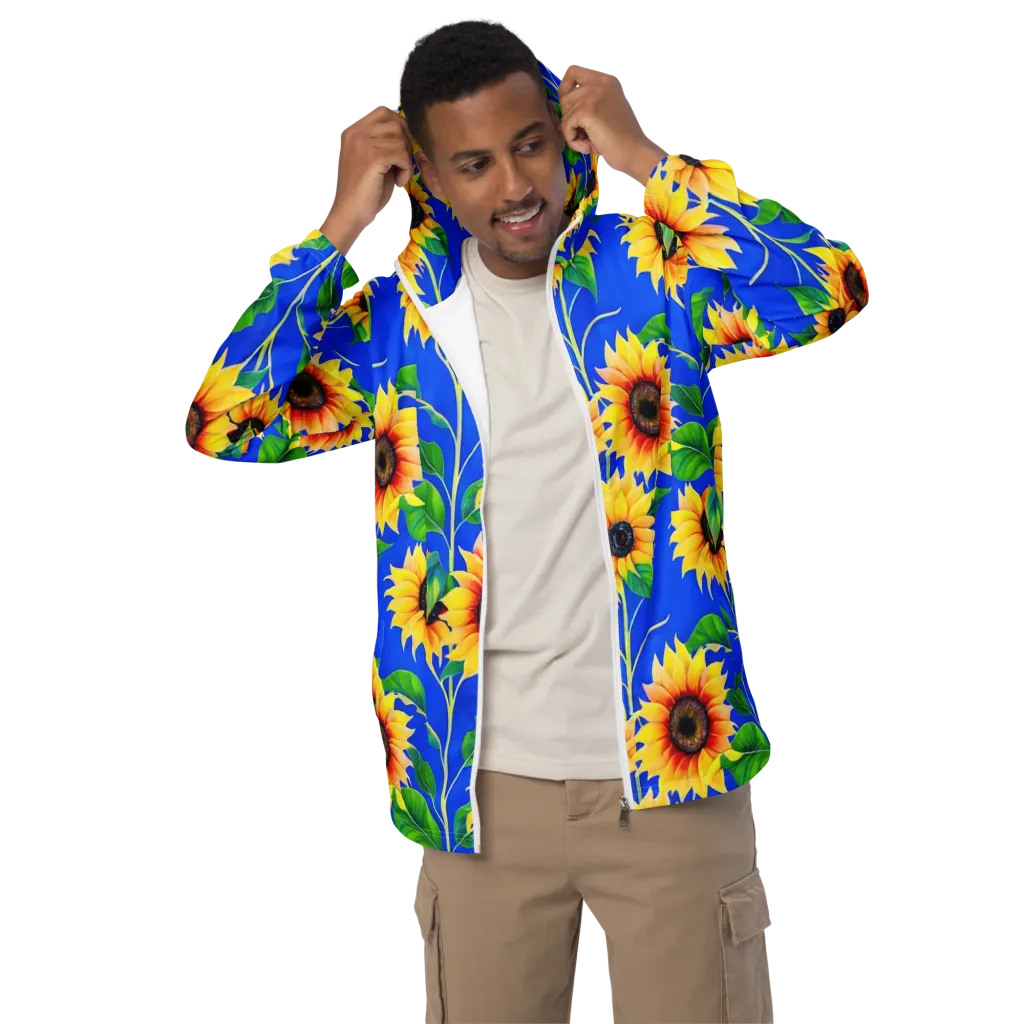 Sunlit Canopy on Men's Windbreaker — Front