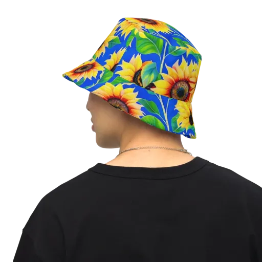 Sunlit Canopy on a Reversible Bucket Hat