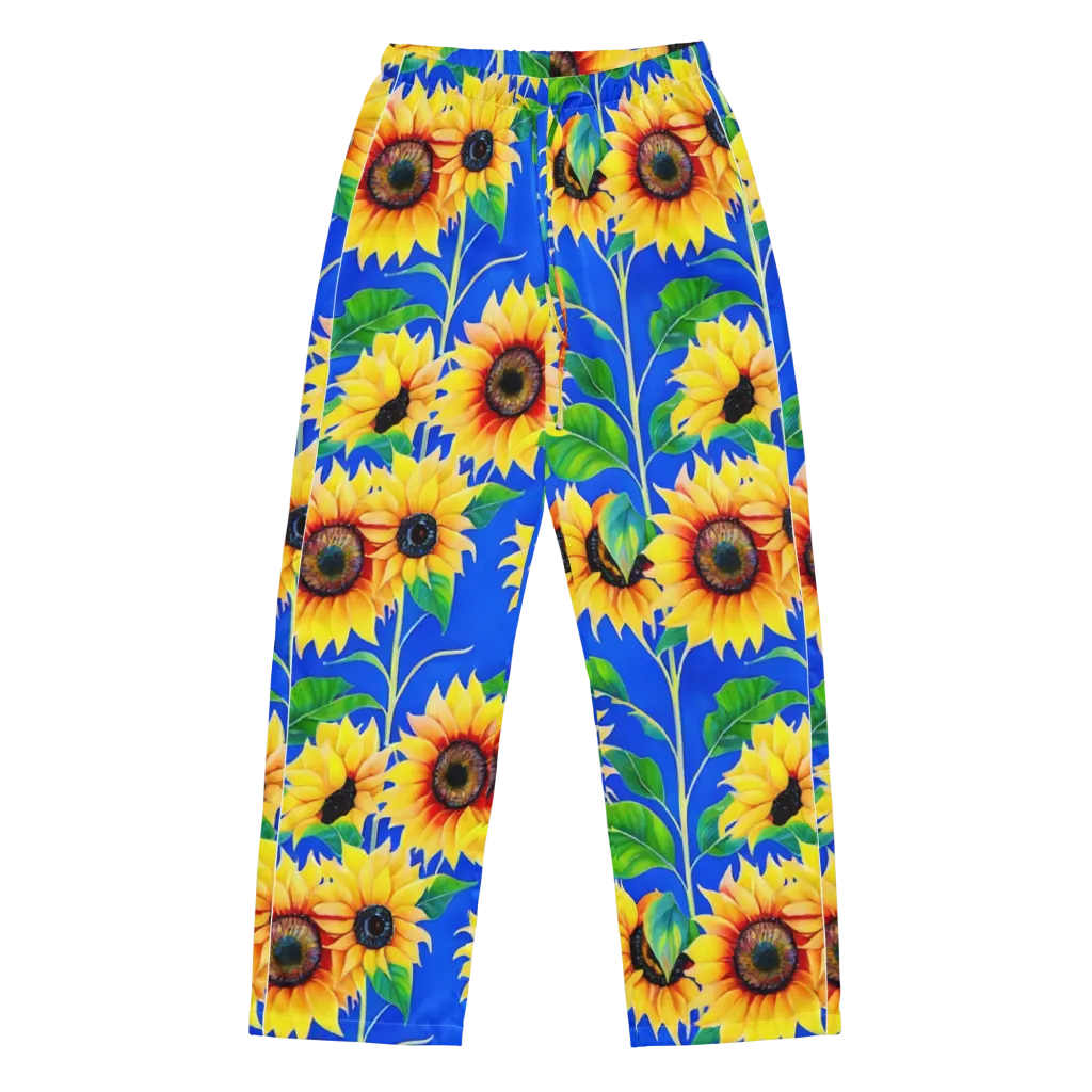Sunlit Canopy on Women's Pajama Pants — Front