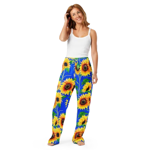 Sunlit Canopy on a Women's Pajama Pants