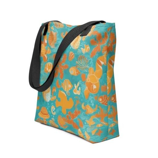Tidepool Tangerine on a Tote Bag