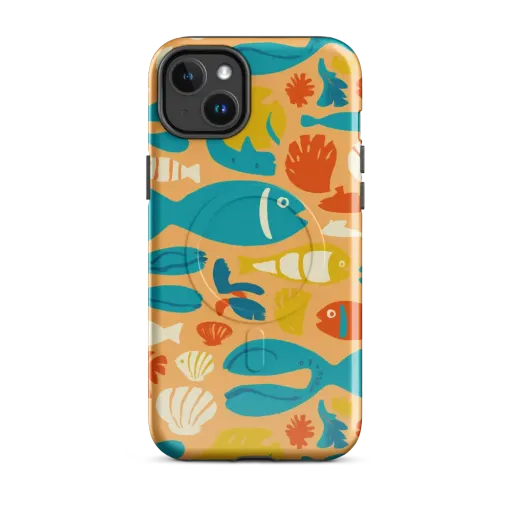 Marigold Lagoon on a MagSafe Tough Case for iPhone®
