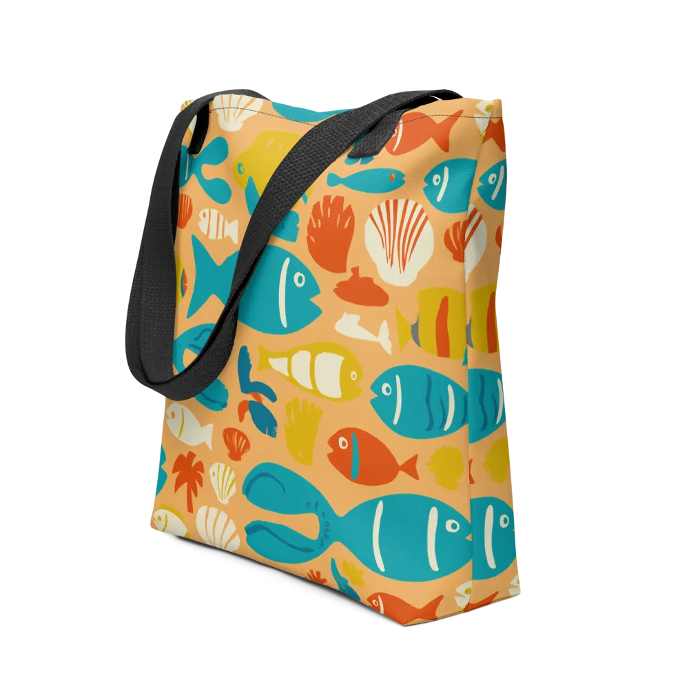 Marigold Lagoon on Tote Bag — Front