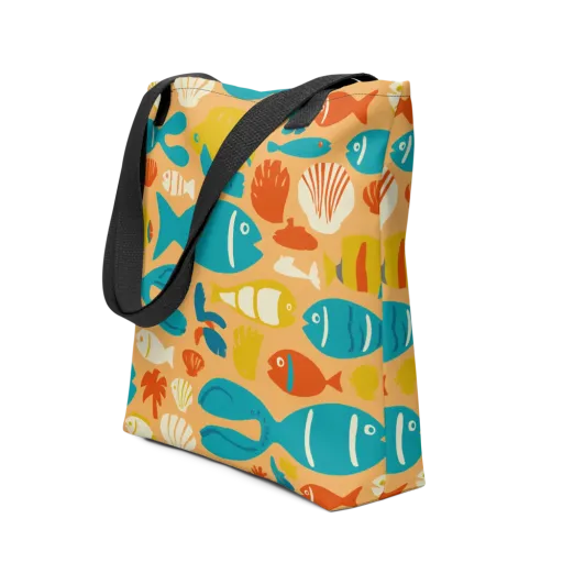 Marigold Lagoon on a Tote Bag