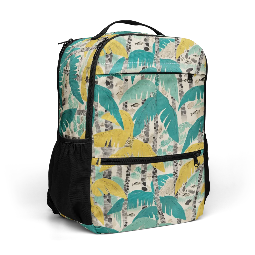 Lagoon Canopy on Utility Backpack — Right Front