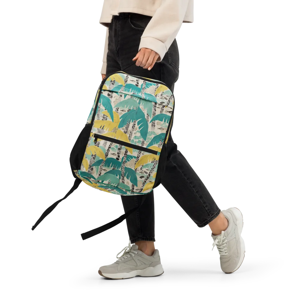 Lagoon Canopy on Utility Backpack — Front