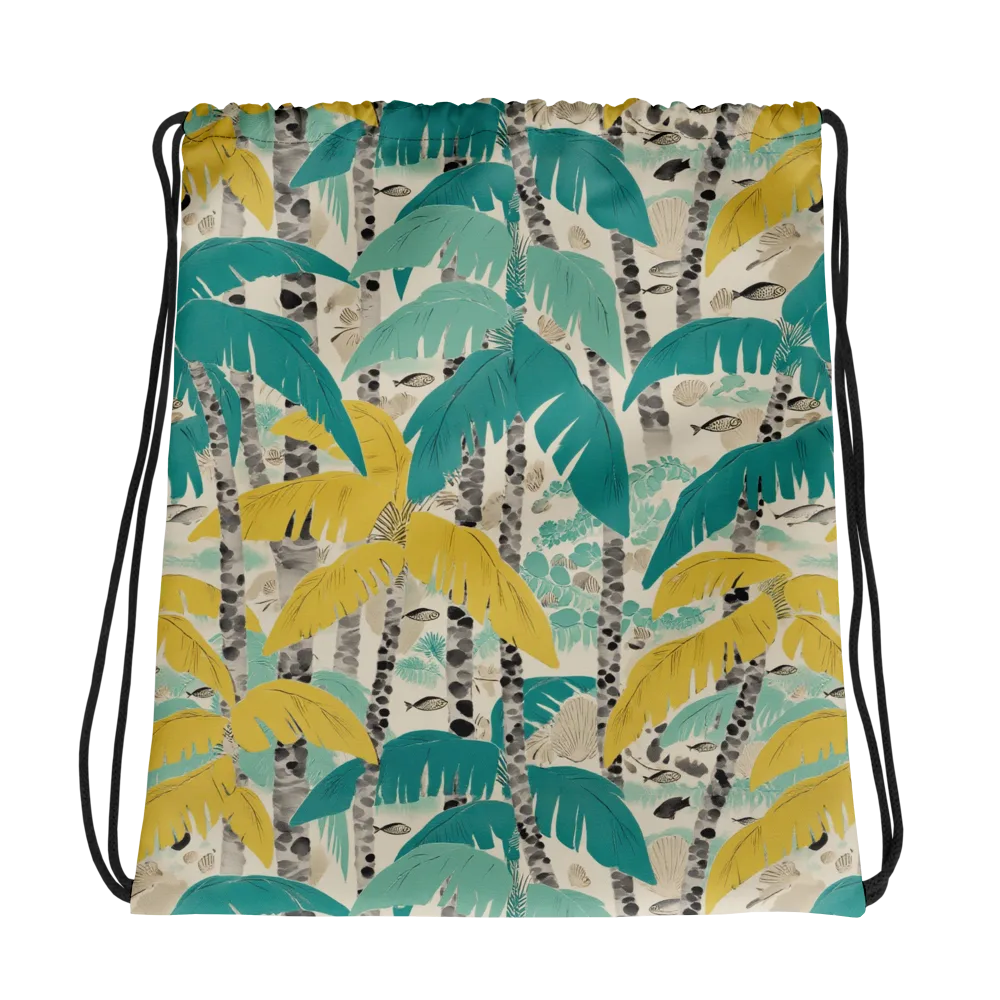 Lagoon Canopy on Drawstring Bag — Photo