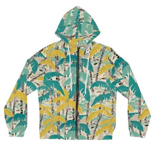 Lagoon Canopy on a Women's Full-Zip Hoodie